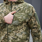 Мужская летняя куртка "T-Storm" с липучками для шевронов пиксель размер XL - изображение 6