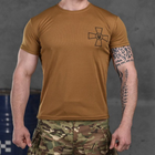 Потоотводящая мужская футболка Coolmax с принтом койот размер L - изображение 1