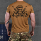 Потовідвідна чоловіча футболка Coolmax з принтом "Вірний назавжди" койот розмір S - зображення 4
