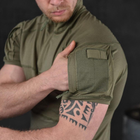 Мужской убакс "Combat" с короткими рукавами олива размер 2XL - изображение 4
