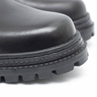 Шкіряні берці зі зручною системою шнурівки чорні розмір 44 - зображення 6