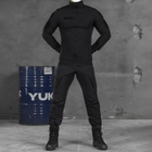 Легкий костюм "Smok" куртка + штани чорні розмір XL - зображення 1