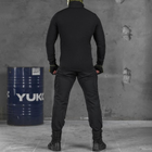 Легкий костюм "Smok" куртка + штани чорні розмір XL - зображення 4