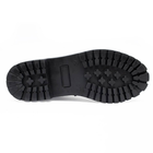 Шкіряні берці зі зручною системою шнурівки чорні розмір 41 - зображення 4