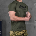 Чоловіча потовідвідна футболка Army Coolmax олива розмір XL - зображення 3