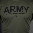 Чоловіча потовідвідна футболка Army Coolmax олива розмір XL - зображення 5