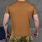 Чоловіча потовідвідна футболка Coolmax з принтом "Піхота" койот розмір L - зображення 4