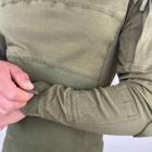 Мужской Убакс с карманами для налокотников / Износостойкая Рубашка олива размер L - изображение 7