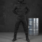 Мужская Форма рип-стоп Poseidon 3в1 Куртка + Брюки + Убакс черные размер XL - изображение 3