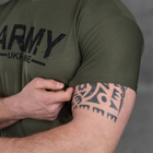 Мужская потоотводящая футболка Army Coolmax олива размер L - изображение 6