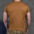 Потовідвідна чоловіча футболка Coolmax з принтом "Сoлдaт" койот розмір 2XL - зображення 4