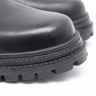 Шкіряні берці зі зручною системою шнурівки чорні розмір 48 - зображення 6