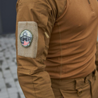 Чоловічий убакс Military ріп-стоп з липучками під шеврони койот розмір S - зображення 5