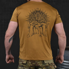 Потоотводящая мужская футболка Odin coolmax с принтом "Panotos" койот размер L - изображение 4