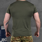 Потоотводящая мужская футболка Odin Coolmax с принтом "Coat of arms" олива размер M - изображение 4