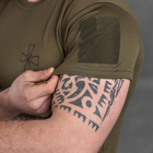 Мужская футболка Coolpass олива размер S - изображение 6