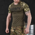Потоотводящая мужская футболка Odin coolmax с принтом "Army two" олива пиксель размер XL - изображение 3