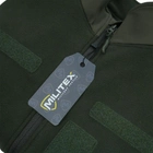 Мужская Флисовая Кофта Militex Windproof с липучками для шевронов хаки размер M - изображение 8