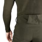 Мужской костюм Удлиненная Куртка + Брюки на флисе / Демисезонный Комплект SoftShell 2.0 олива размер 3XL - изображение 8