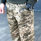 Чоловічі штани Cargo з поліестеру та бавовни піксель розмір 4XL - зображення 3