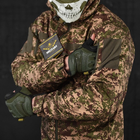 Демісезонна чоловіча куртка "Military plus" Softshell піксель розмір 3XL - зображення 5