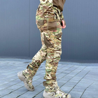 Міцні Чоловічі Штани "Кайман 2.0" з посиленою зоною колін / Щільні Брюки мультикам розмір XL - зображення 4