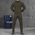 Легкий костюм "Smok" куртка + штани олива розмір M - зображення 1