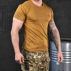 Потоотводящая мужская футболка Odin Medical Coolmax койот размер M - изображение 4