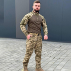 Чоловічий Костюм "Military 2.0" ріп-стоп Убакс з липучками для шевронів + Штани піксель розмір 2XL - зображення 1