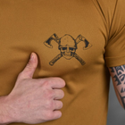 Потовідвідна чоловіча футболка Odin Coolmax Viking койот розмір XL - зображення 5