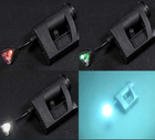Ліхтар на шолом три кольори світла + інфрачервоний MPLS CHARGE WoSport Чорний (1488234bB) - зображення 4