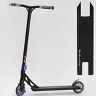 Трюковый самокат N- 43005 "Best Scooter" HIC-система. Алюминиевые диски и дека.