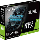 Відеокарта ASUS PCI-Ex GeForce RTX 3050 Dual OC Edition 6GB GDDR6 (96bit) (1537/14000) (HDMI, DisplayPort, DVI-D) (90YV0K60-M0NA00) - зображення 9