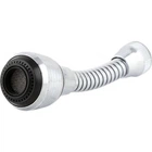 Насадка аератор економайзер води насадка на кран Turbo Flex 360° Silver