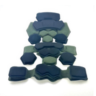 Противоударные подушки для шлема каски FAST Mich GEN4 Olive (helmet-padGen4-olive) - изображение 1