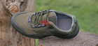 Кросівки чоловічі хакі зелені літні сітка тактичні 40 р. (26,5 см) дуже зручні Код: 3208 - зображення 5