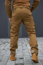 Чоловічий Костюм Убакс з липучками для шевронів + Штани kayman з посиленими колінами койот 46 - зображення 12