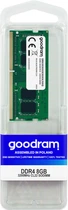 Оперативна памʼять Goodram SODIMM DDR4-3200 8192 MB PC4-25600 (GR3200S464L22S/8G)
