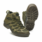 Берці літні тактичні черевики PAV 507 олива хакі шкіряні сітка Fee Air 42 - зображення 5