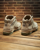 Берці літні тактичні черевики PAV 507 койот шкіряні сітка Fee Air 45 - зображення 9