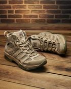 Берці літні тактичні черевики PAV 507 койот шкіряні сітка Fee Air 45 - зображення 10
