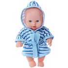 Пупс в халате Limo Toy 235-Q B Синий, 20 см (235-Q Blue-RT)