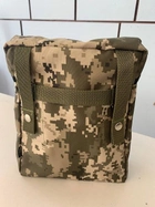 Тактична сумка (сухарка) на пояс НАТО колір: піксель - зображення 2