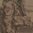 Футболка c рисунком Paratrooper S Coyote Brown - изображение 5