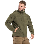 Куртка демісезонна софтшелл SOFTSHELL JACKET SCU XL Ranger Green - зображення 7