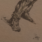 Футболка c рисунком Paratrooper 3XL Coyote Brown - изображение 6