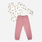 Дитяча піжама для дівчинки Nicol 204036 92 см Білий/Рожевий (5905601020295) - зображення 1