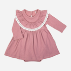 Дитяче боді-сукня для новонароджених дівчаток Nicol 204160 74 см Рожеве (5905601021650) - зображення 1