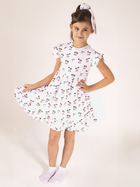 Дитяча літня сукня для дівчинки Nicol 204167 92 см Біла (5905601021728) - зображення 2