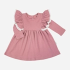 Дитяча сукня для дівчинки Nicol 204169 68 см Рожева (5905601021926) - зображення 1